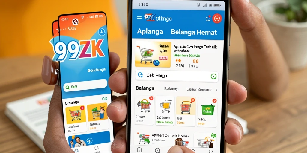 Tampilan antarmuka aplikasi 99ZK yang sederhana dan efisien.