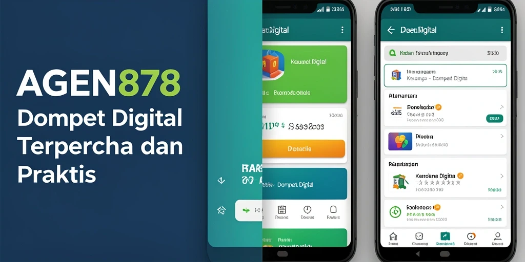 Antarmuka AGEN878 yang modern dan mudah digunakan.