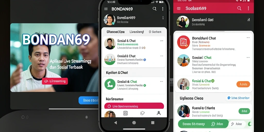 Tampilan antarmuka BONDAN69 yang menarik dan fungsional untuk Live Streaming.