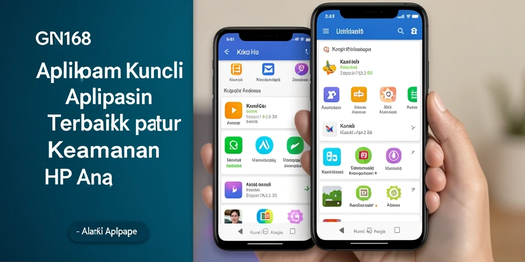 Tampilan antarmuka GN168 yang sederhana dan fungsional.