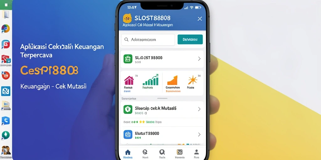 Antarmuka aplikasi SLOST8808 yang menampilkan fungsi Cek Mutasi.