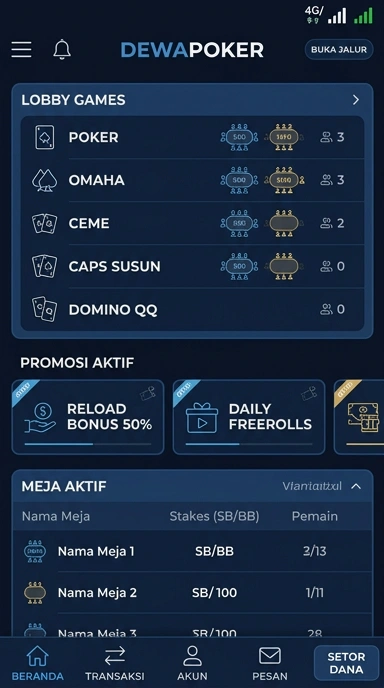 Link Alternatif Dewapoker Terpercaya untuk Pengguna Android