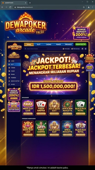 dewapoker tampilan beranda